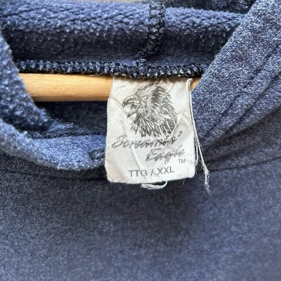 Vintage Screamin’ Eagle Rare Harley-Davidson Graphic Hoodie XL/XXL - Picture 2 of 8